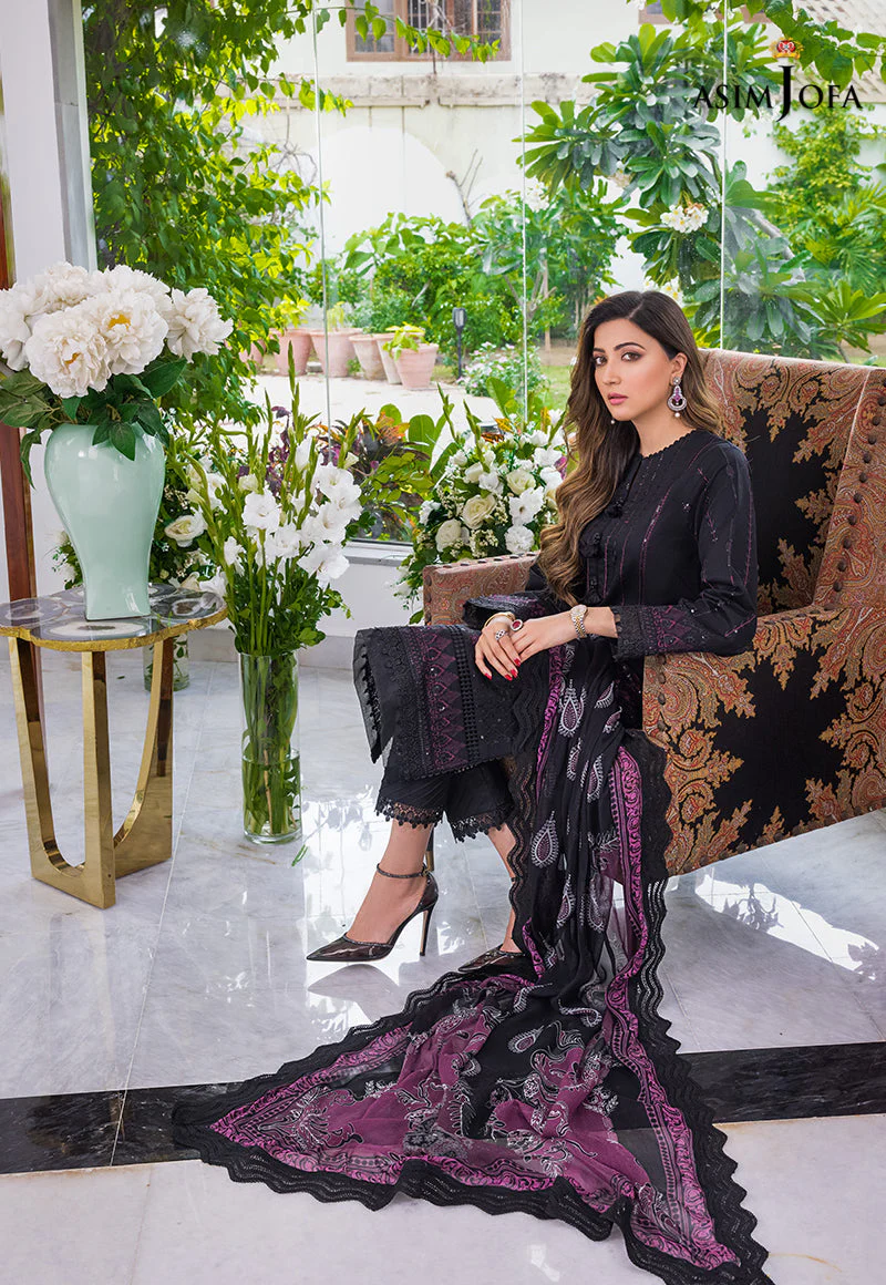 AJAE-02 EMBROIDERED CAMBRIC 3 PCS - Image 7