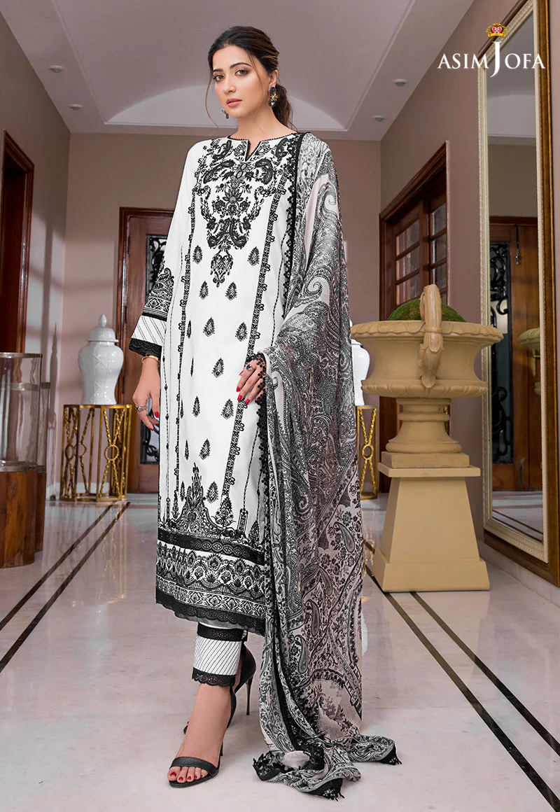 AJAE-03 EMBROIDERED CAMBRIC 3 PCS - Image 7