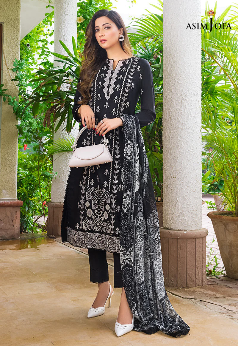 AJAE-05 EMBROIDERED CAMBRIC 3 PCS - Image 6