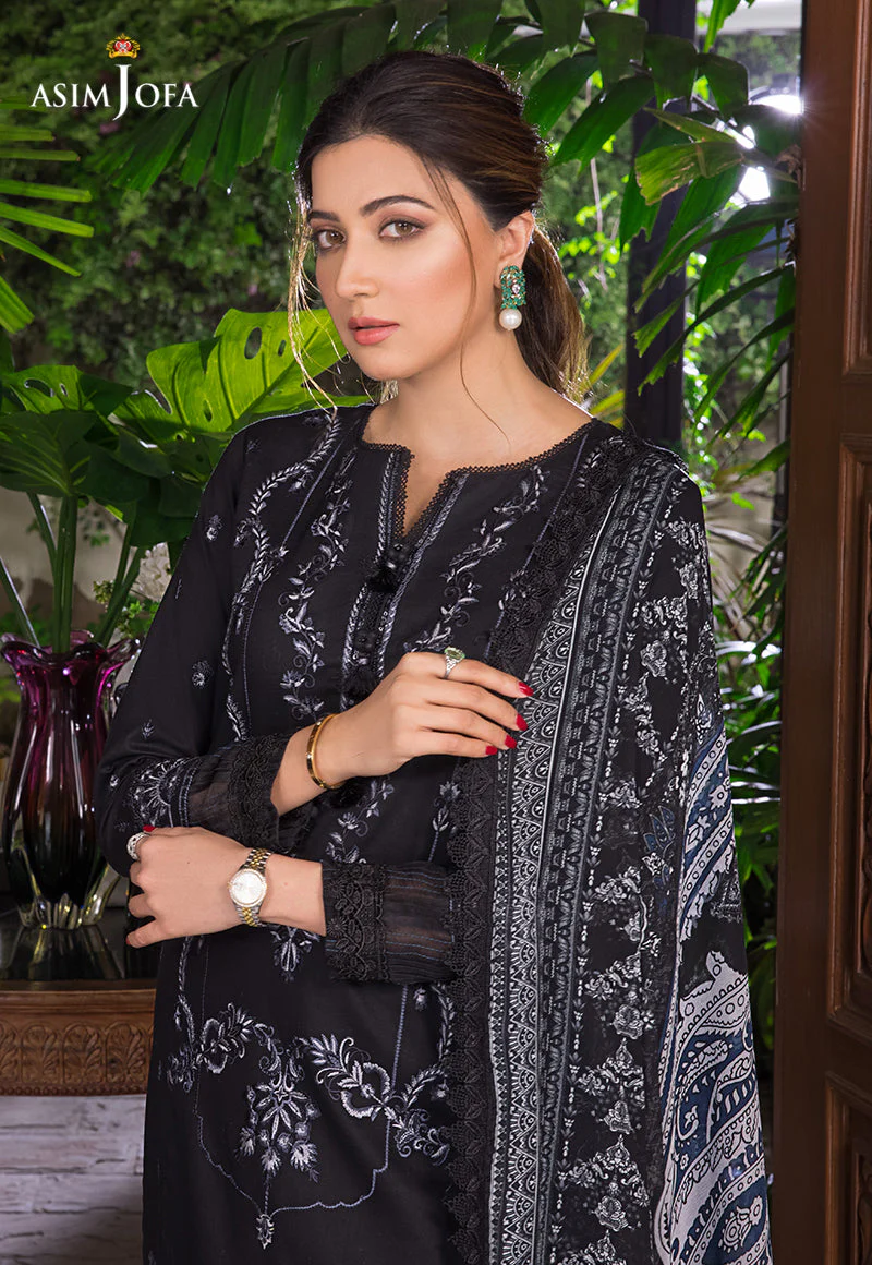 AJAE-08 EMBROIDERED CAMBRIC 3 PCS - Image 3