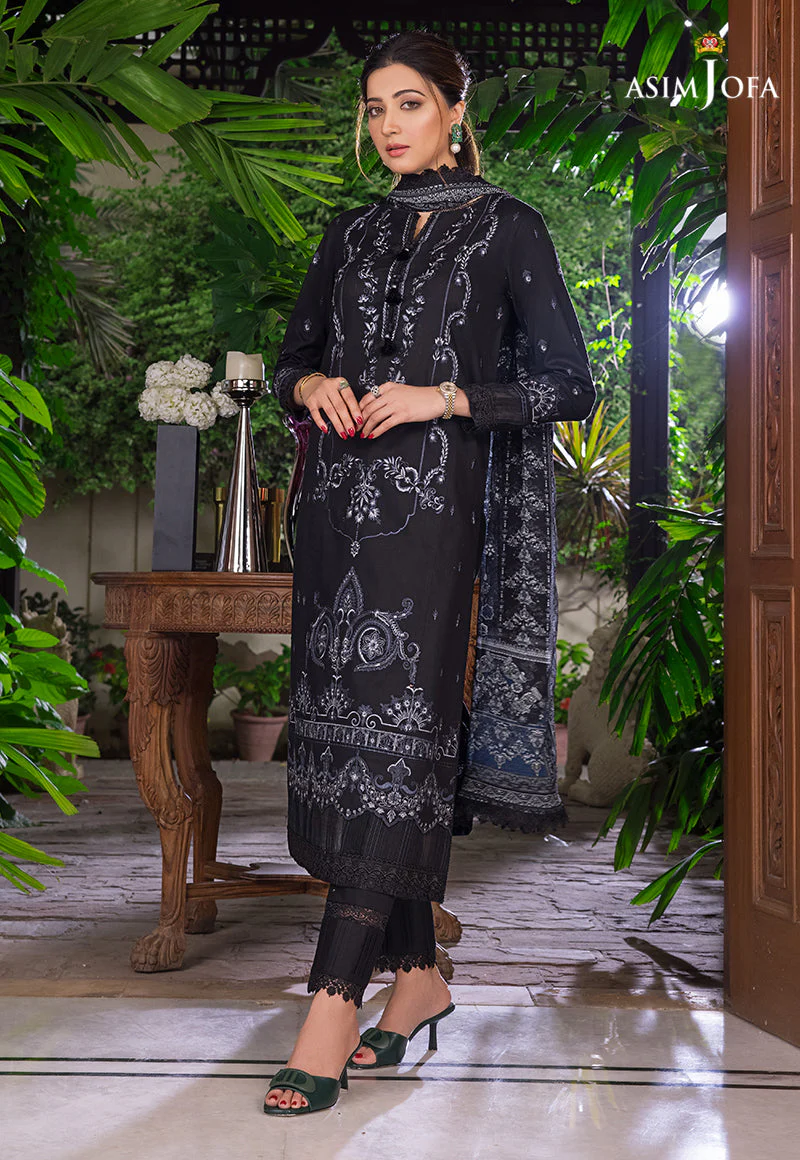 AJAE-08 EMBROIDERED CAMBRIC 3 PCS - Image 6