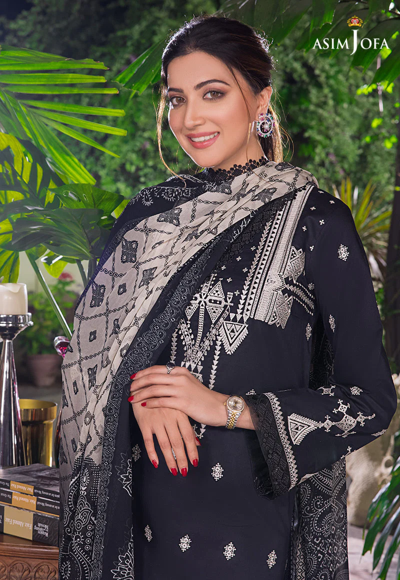 AJAE-09 EMBROIDERED CAMBRIC 3 PCS - Image 4