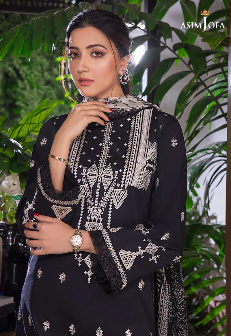 AJAE-09 EMBROIDERED CAMBRIC 3 PCS - Image 5