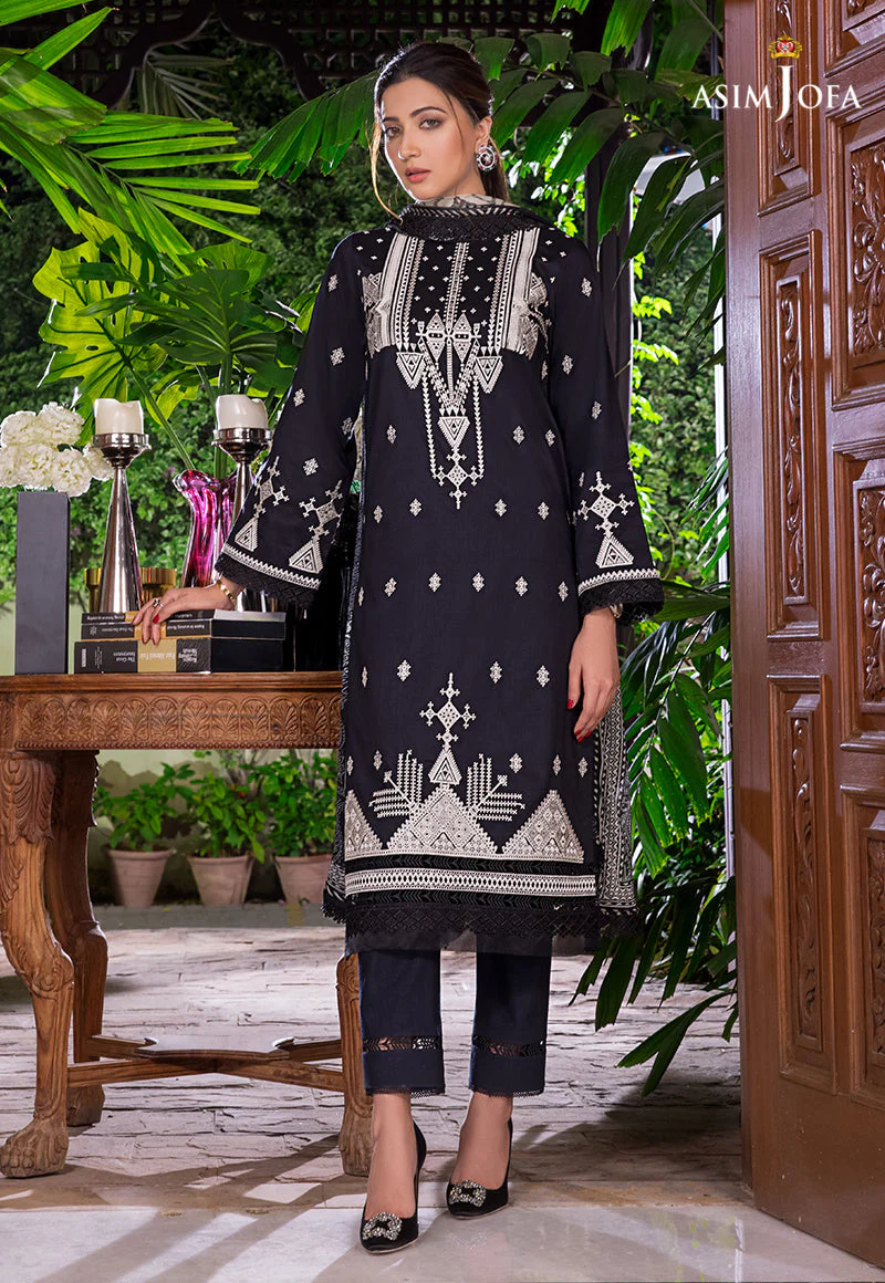 AJAE-09 EMBROIDERED CAMBRIC 3 PCS - Image 6