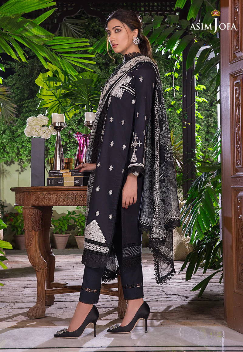 AJAE-09 EMBROIDERED CAMBRIC 3 PCS - Image 8