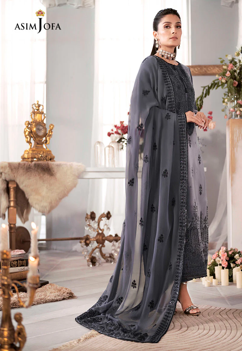 AJAM-05 EMBROIDERED VELVET 3 PCS - Image 3