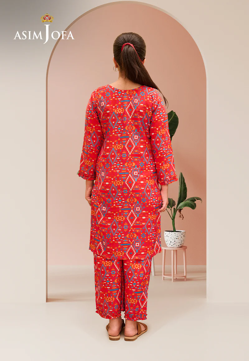 AJGLP-02 PRINTED ARABIC LAWN 2 PCS - Image 4