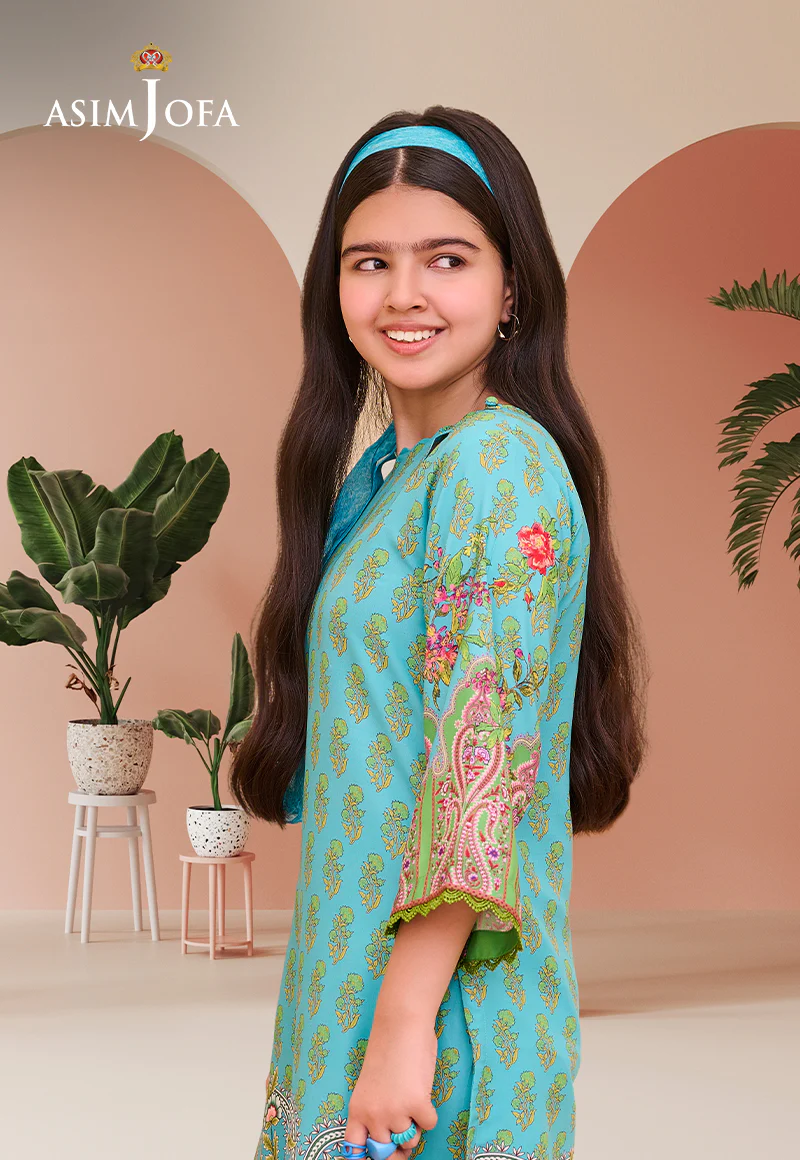 AJGLP-04 PRINTED ARABIC LAWN 2 PCS - Image 3