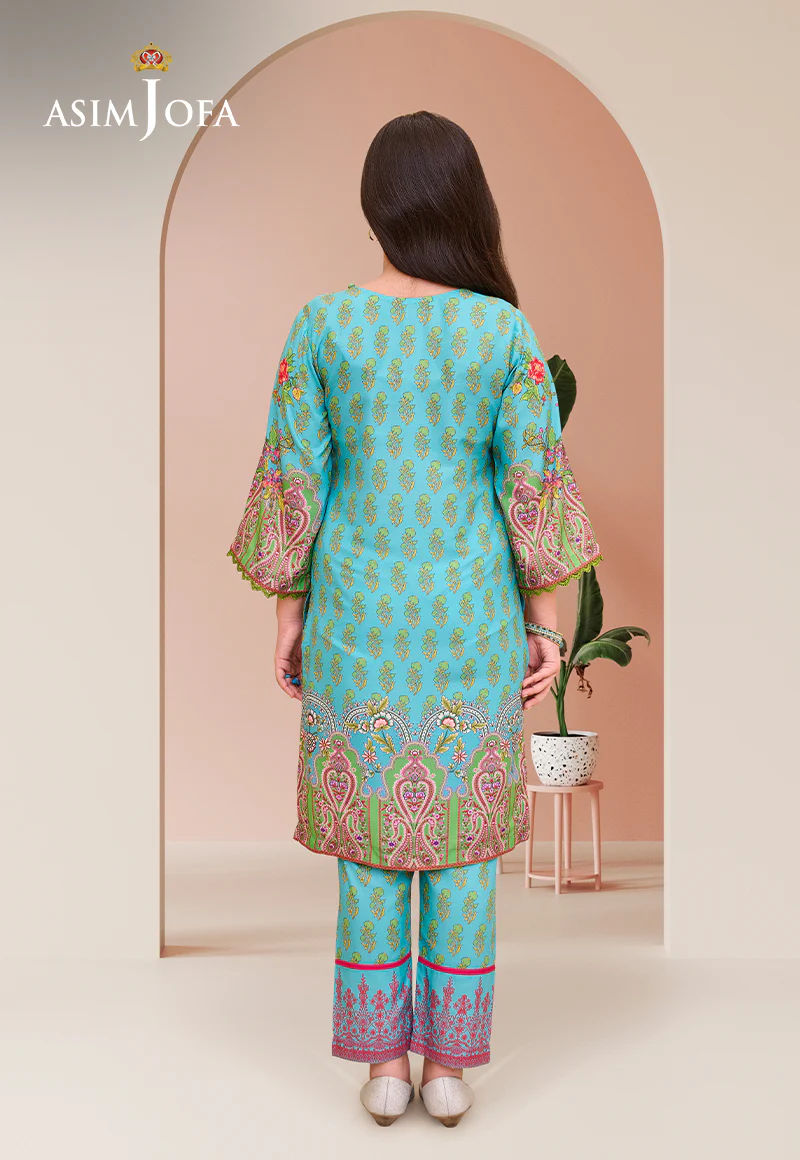 AJGLP-04 PRINTED ARABIC LAWN 2 PCS - Image 4