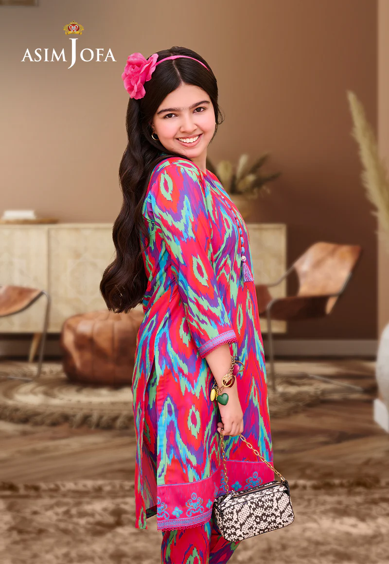 AJGLP-07 PRINTED ARABIC LAWN 2 PCS - Image 3