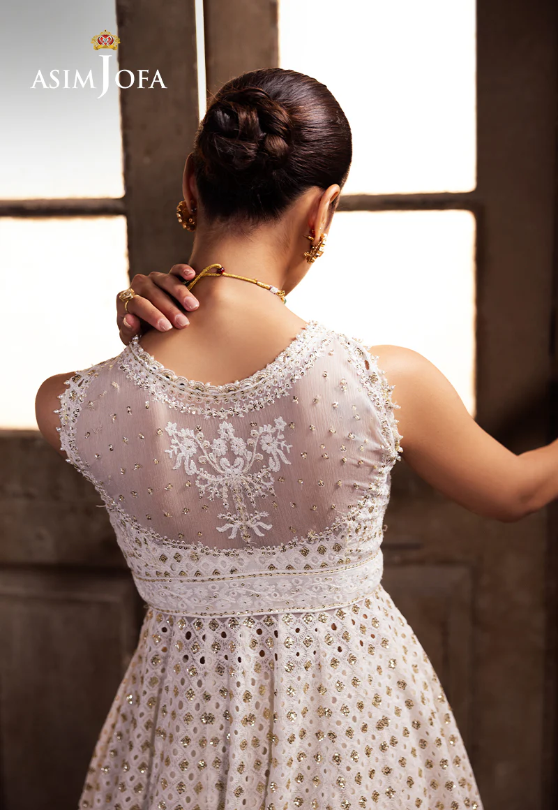 AJKB-06 EMBROIDERED CHIFFON 3 PCS - Image 10