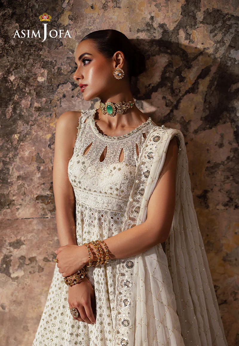 AJKB-06 EMBROIDERED CHIFFON 3 PCS - Image 8