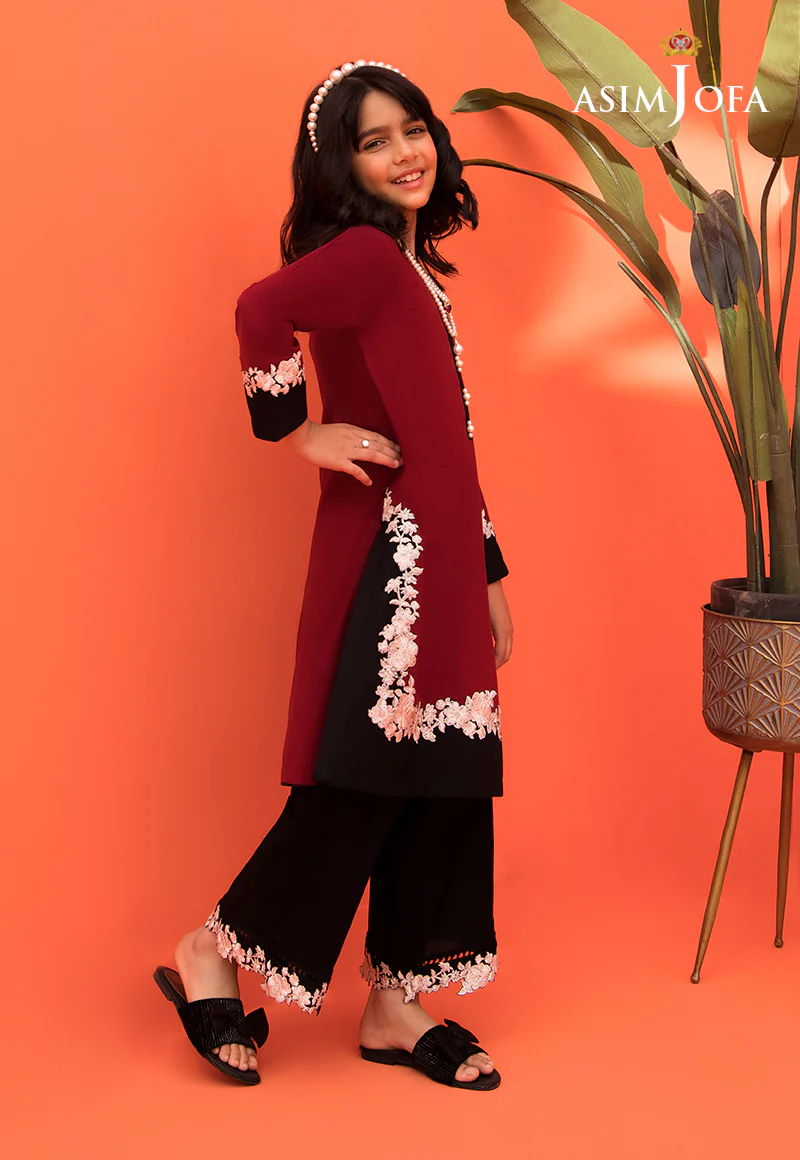 AJKC-04 EMBROIDERED CAMBRIC 2 PCS - Image 5