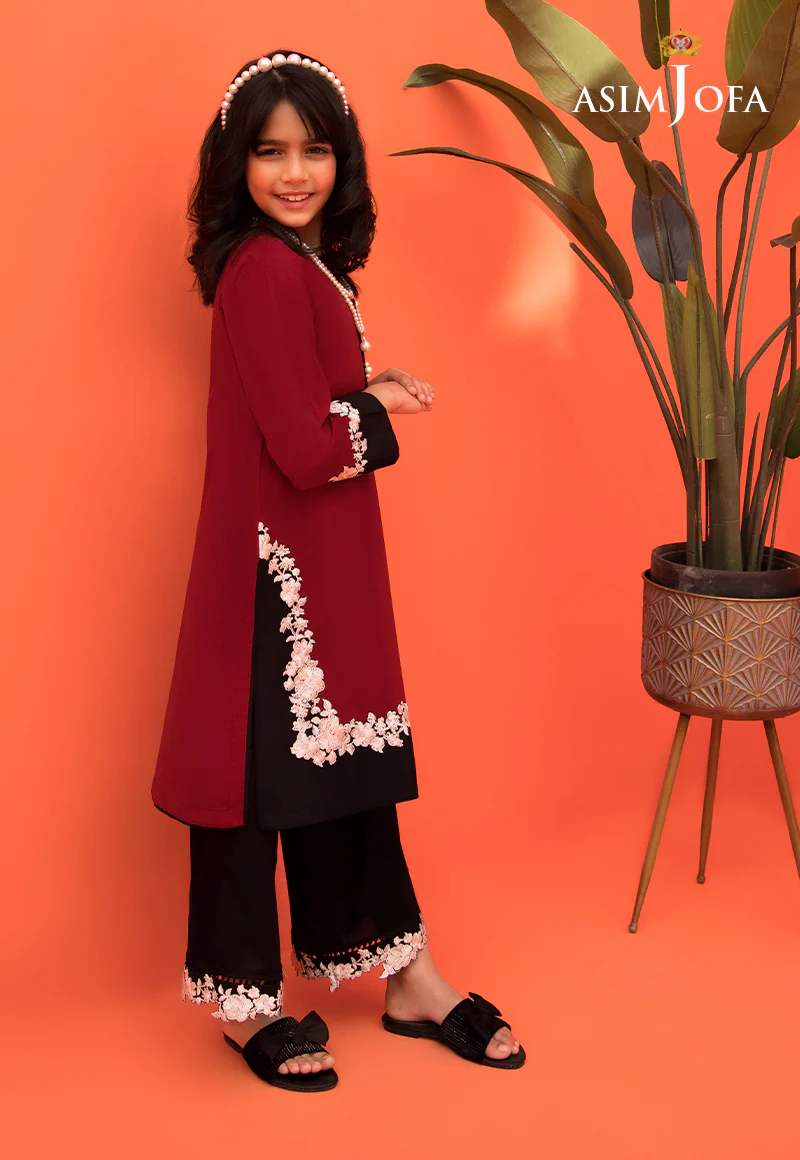 AJKC-04 EMBROIDERED CAMBRIC 2 PCS - Image 6