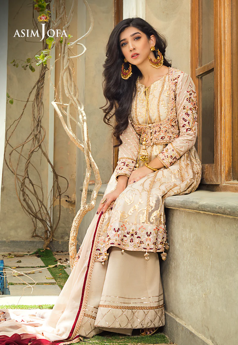 AJLE-10 EMBROIDERED ORGANZA 3 PCS - Image 5