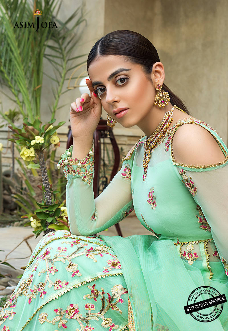 AJLE-14 EMBROIDERED SILK 3 PCS - Image 3