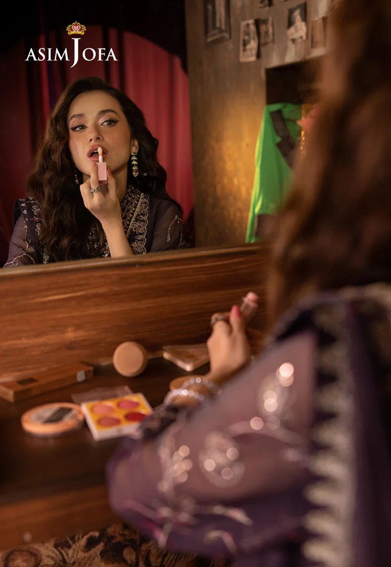 AJLLF-05 Embroidered Chiffon 3 Pcs - Image 10