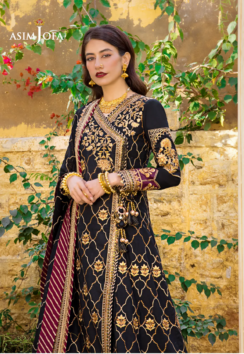 AJLR-29 EMBROIDERED LAWN 3 PCS - Image 3