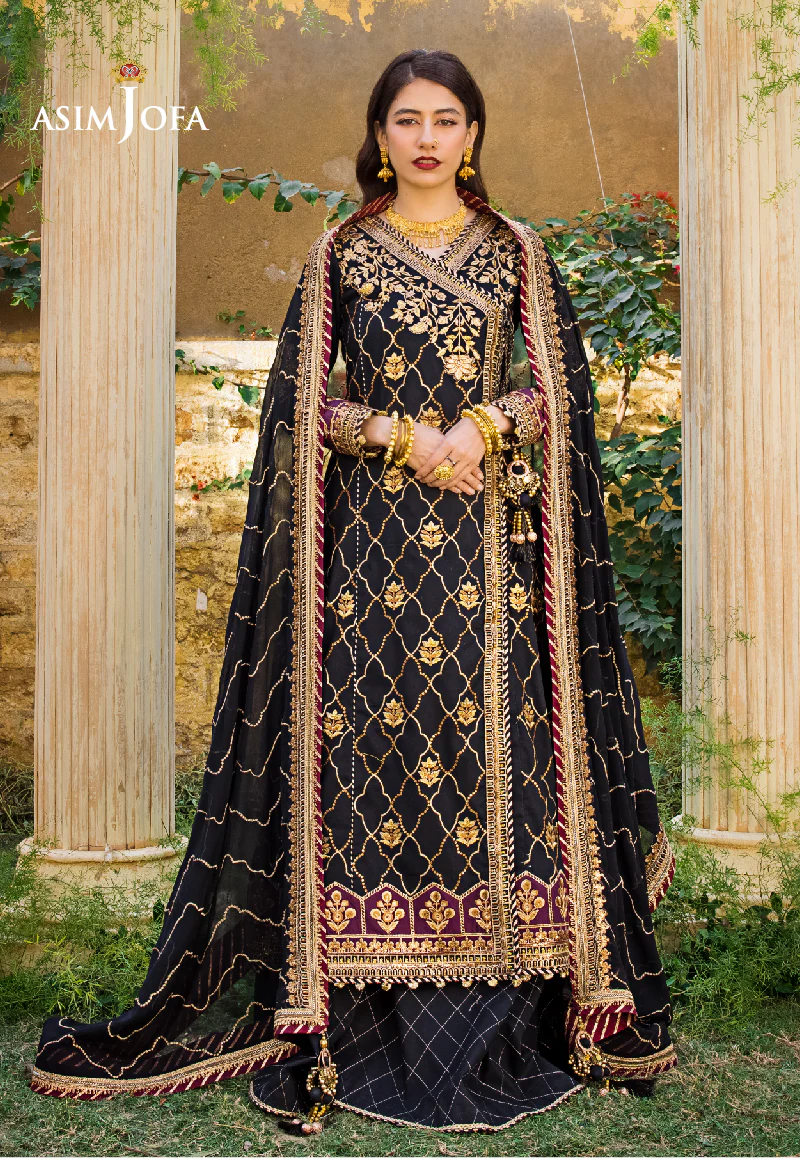 AJLR-29 EMBROIDERED LAWN 3 PCS - Image 4