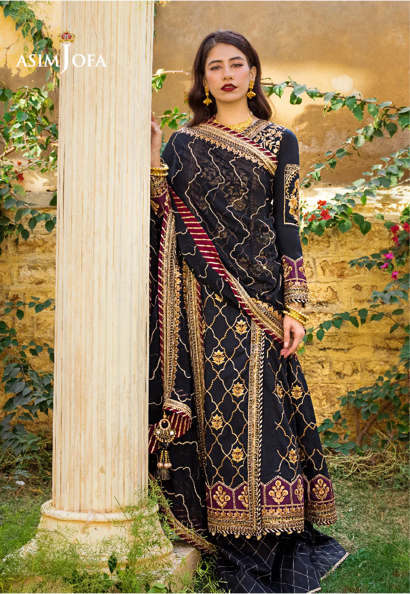 AJLR-29 EMBROIDERED LAWN 3 PCS - Image 9