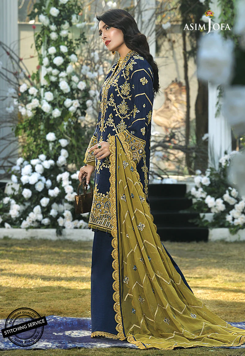 AJMC-03 EMBROIDERED SILK 3 PCS - Image 3