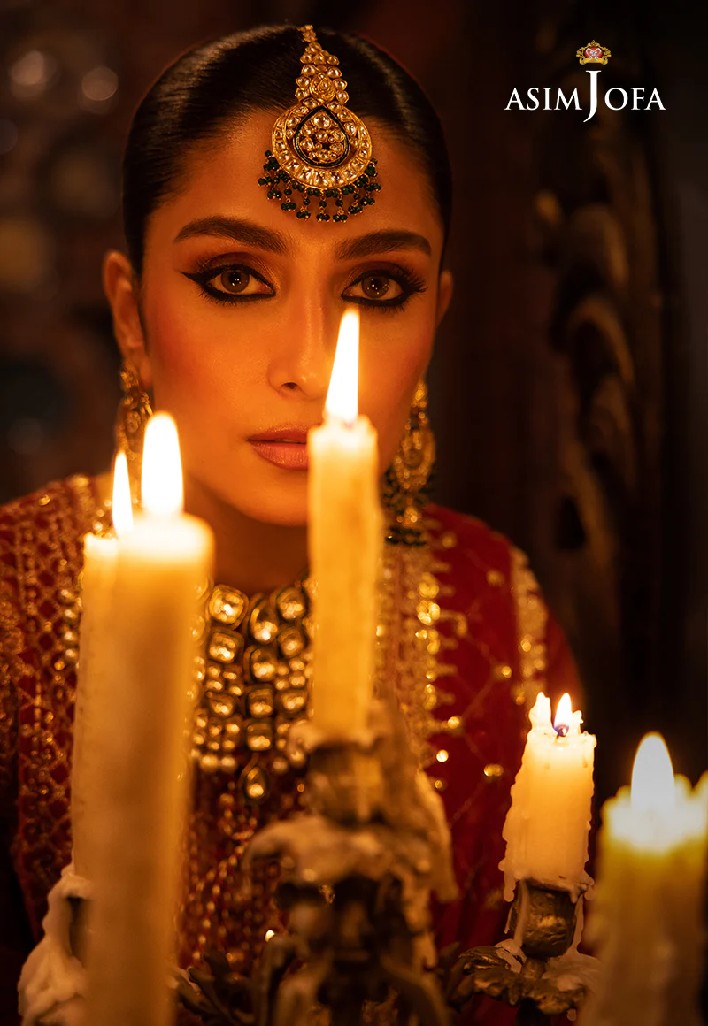 AJMM-10 EMBROIDERED VELVET 3 PCS - Image 9