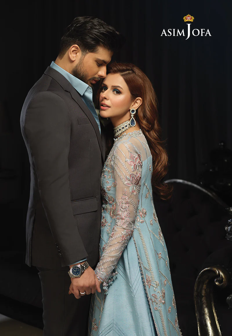 AJN-15 EMBROIDERED ORGANZA 3 PCS - Image 6