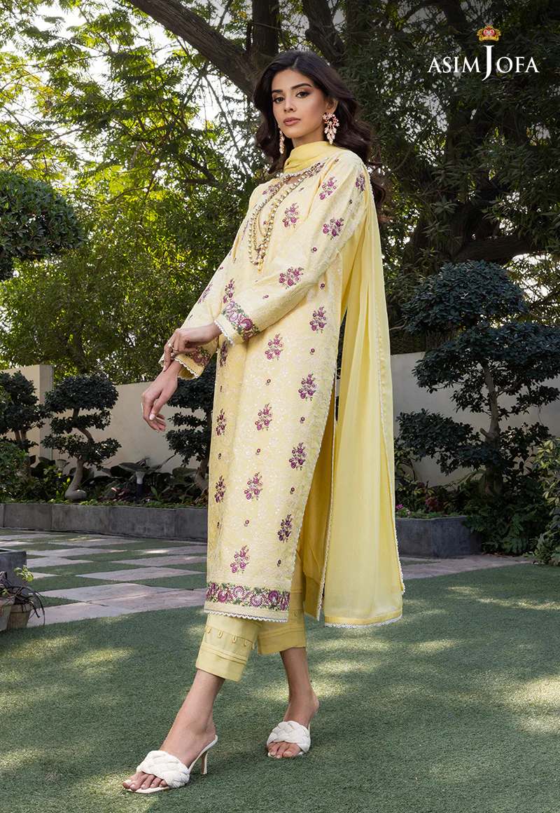 AJPE-10 (3-PC) EMBROIDERED CAMBRIC 3 PCS - Image 4