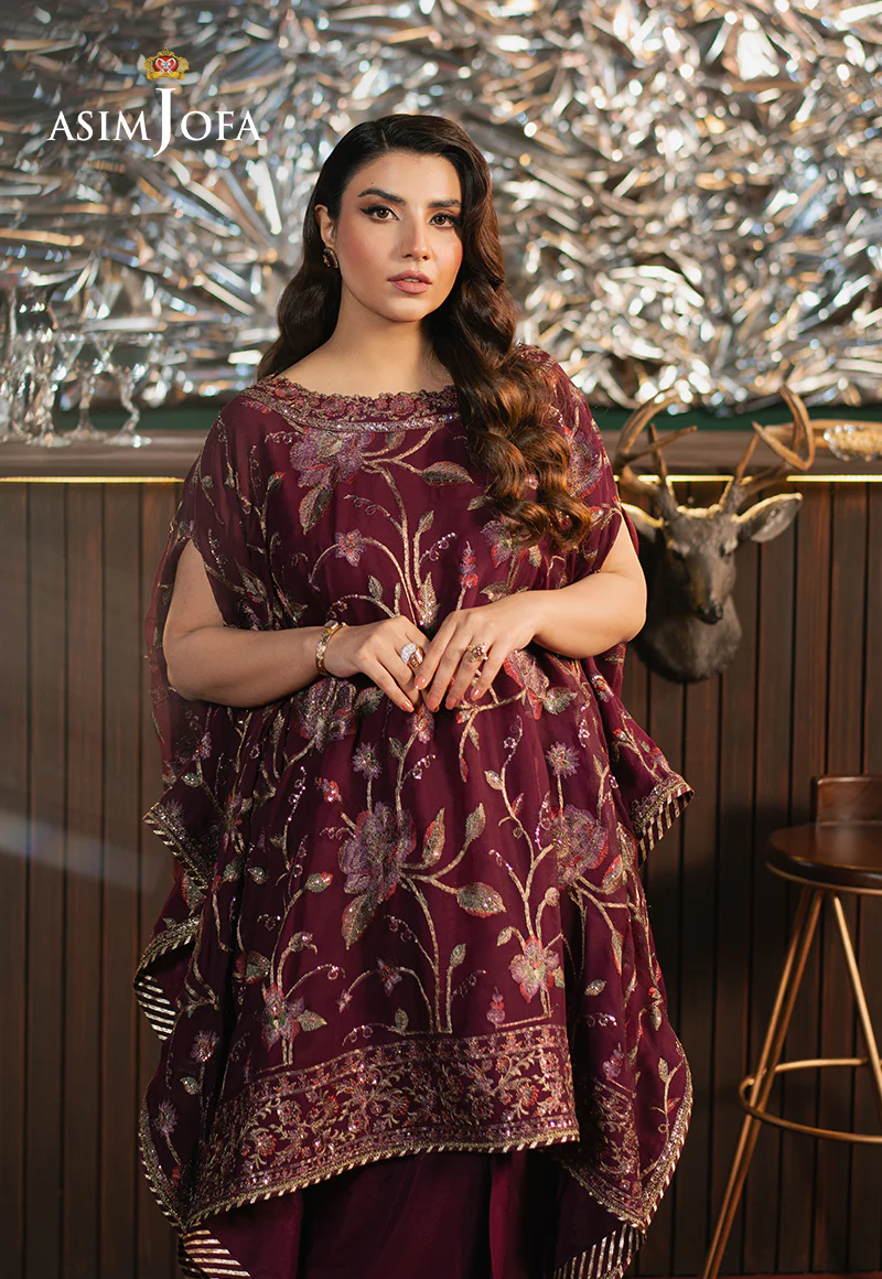 AJPF-04 EMBROIDERED CHIFFON 2 PCS - Image 6