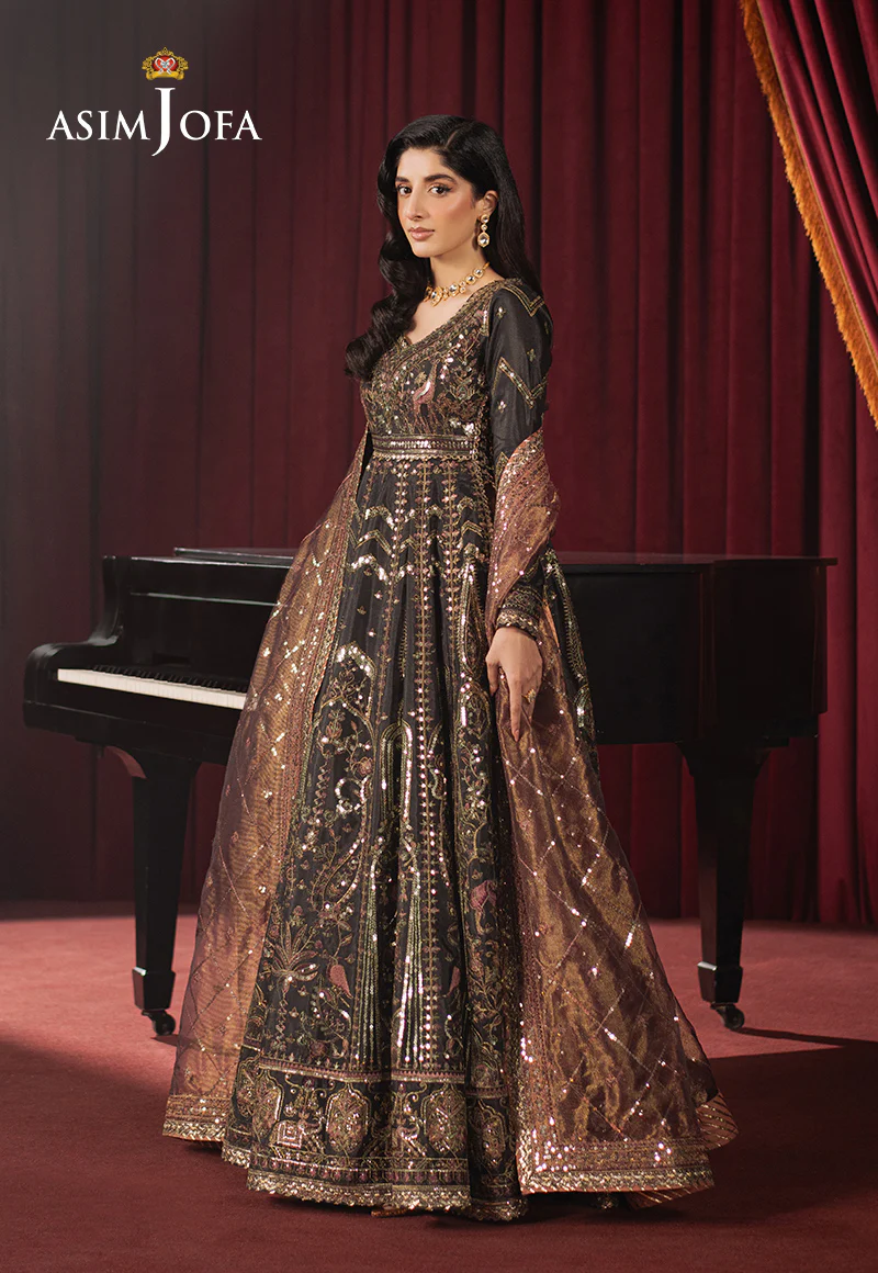 AJPF-38 EMBROIDERED SHIMMER SILK 3 PCS - Image 4