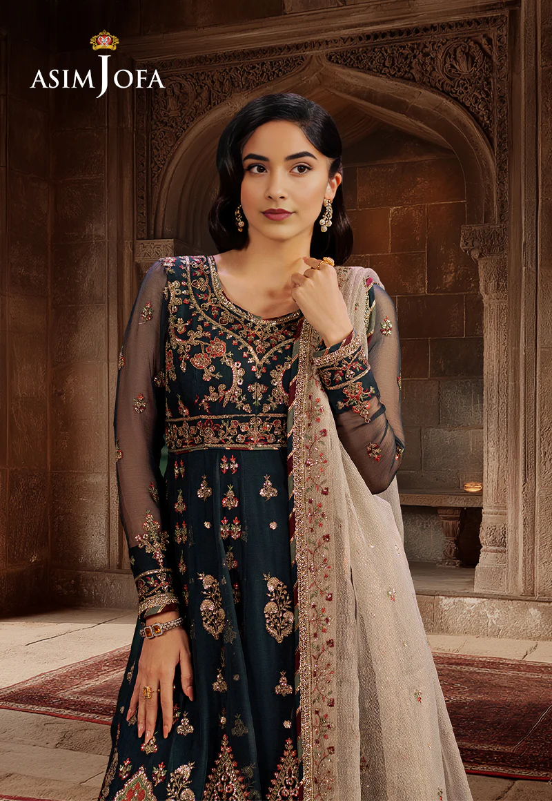 AJPF-39 EMBROIDERED CHIFFON 2 PCS - Image 3