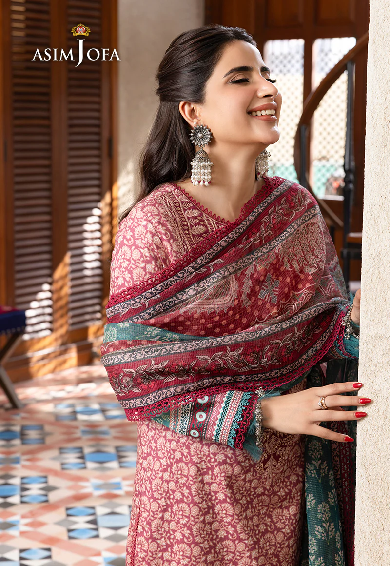 AJRW-07 EMBROIDERED PREMIUM WINTER COTTON 3 PCS - Image 4