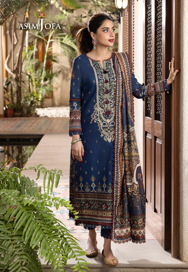 AJRWP-05 PRINTED PREMIUM WINTER COTTON STITCHED 3 PCS - Image 3