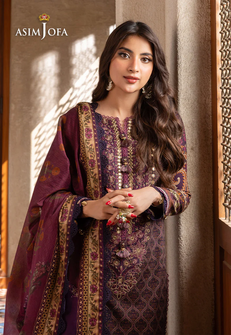 AJRWP-16 PRINTED SLUB STITCHED 3 PCS - Image 7