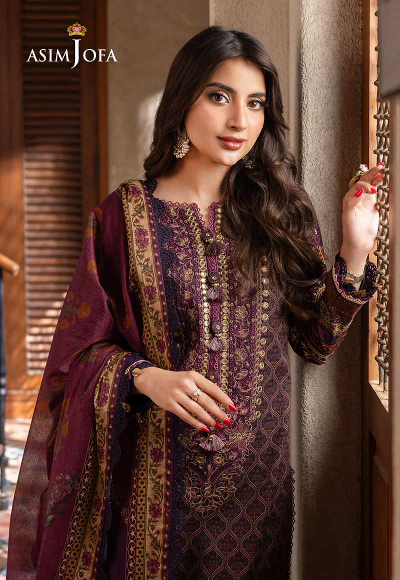 AJRWP-16 PRINTED SLUB STITCHED 3 PCS - Image 9