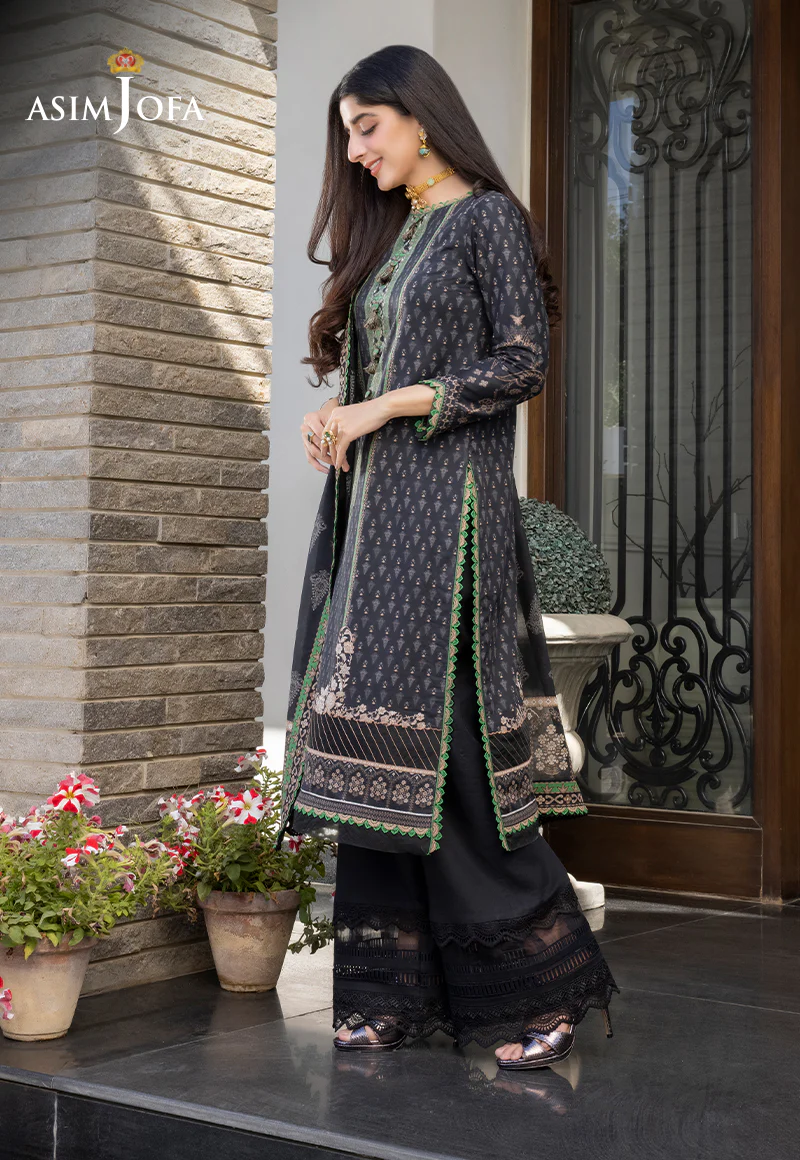 AJS-10 PRINTED LAWN 3 PCS - Image 7