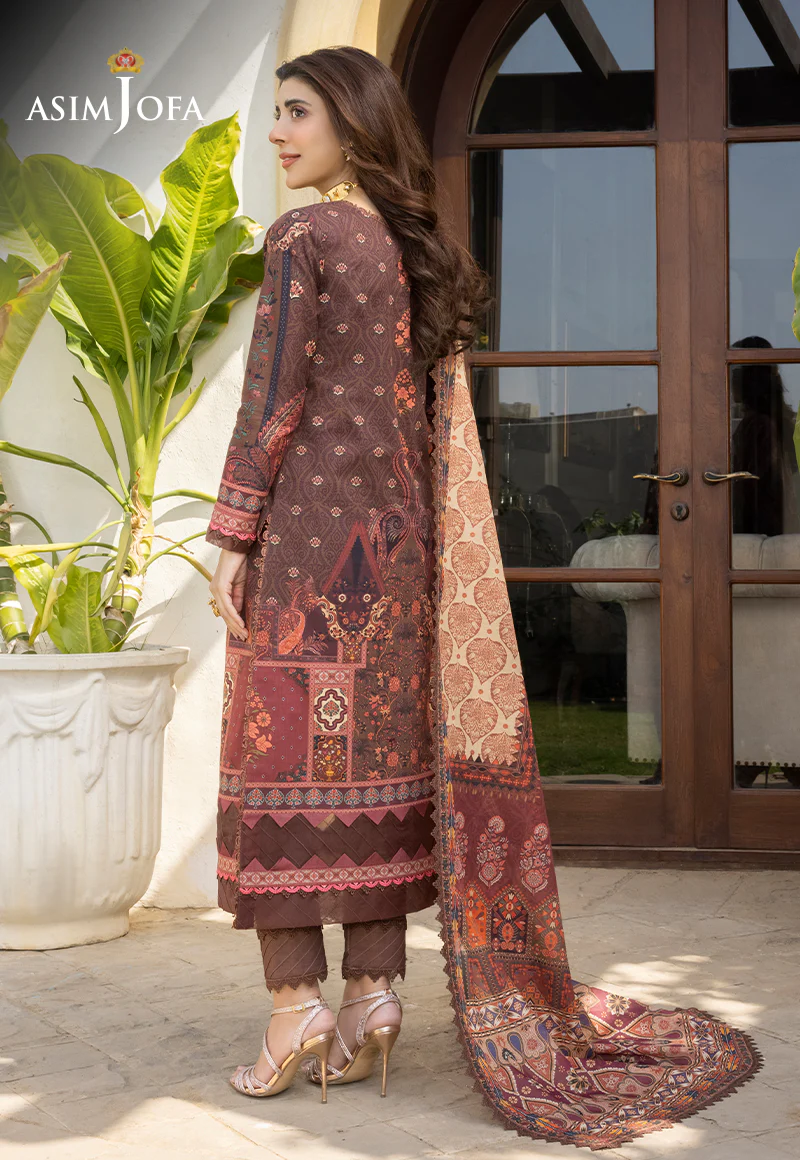 AJS-30 PRINTED LAWN 3 PCS - Image 5