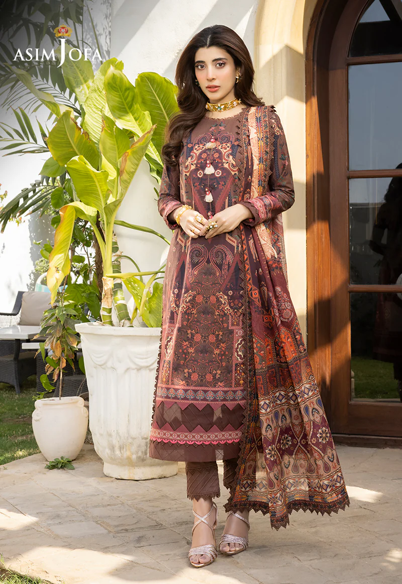 AJS-30 PRINTED LAWN 3 PCS - Image 6