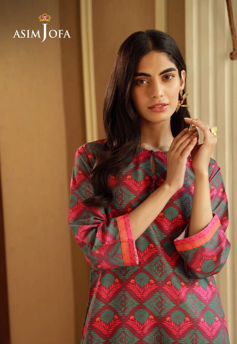 AJSS-03 PRINTED RAW SILK 1PC - Image 5