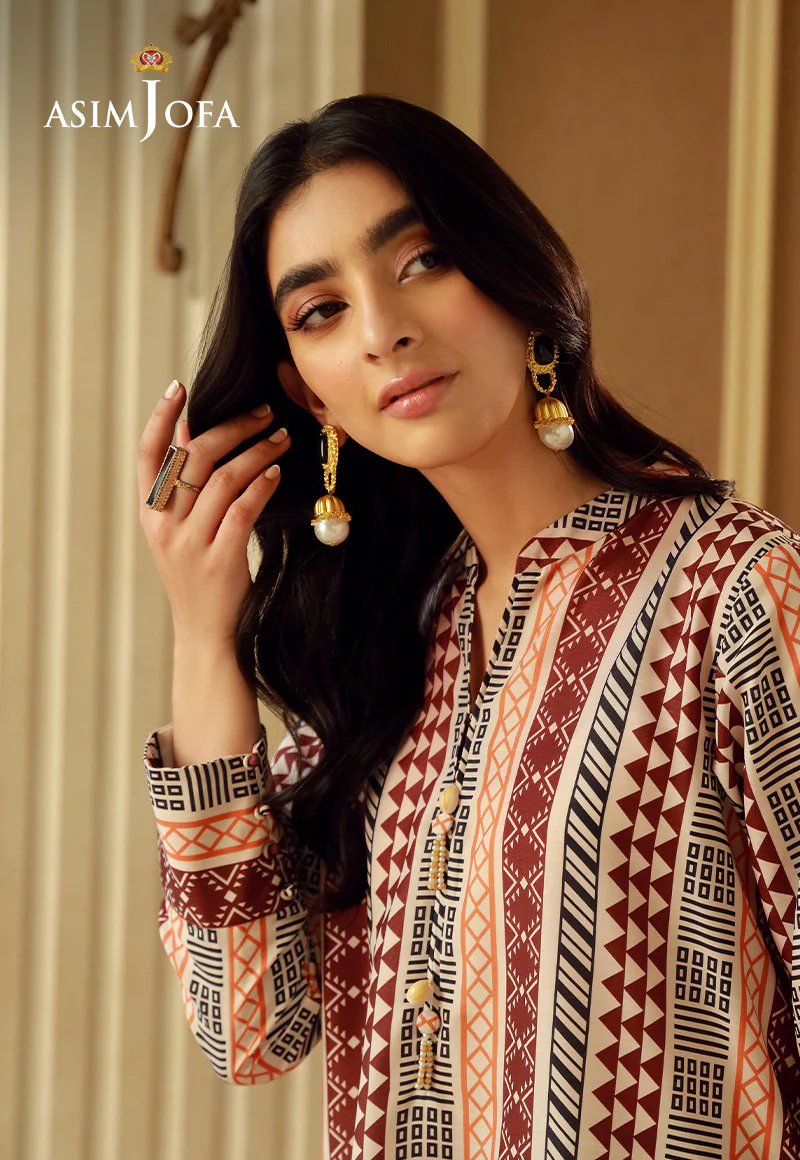 AJSS-05 PRINTED RAW SILK 1PC - Image 4