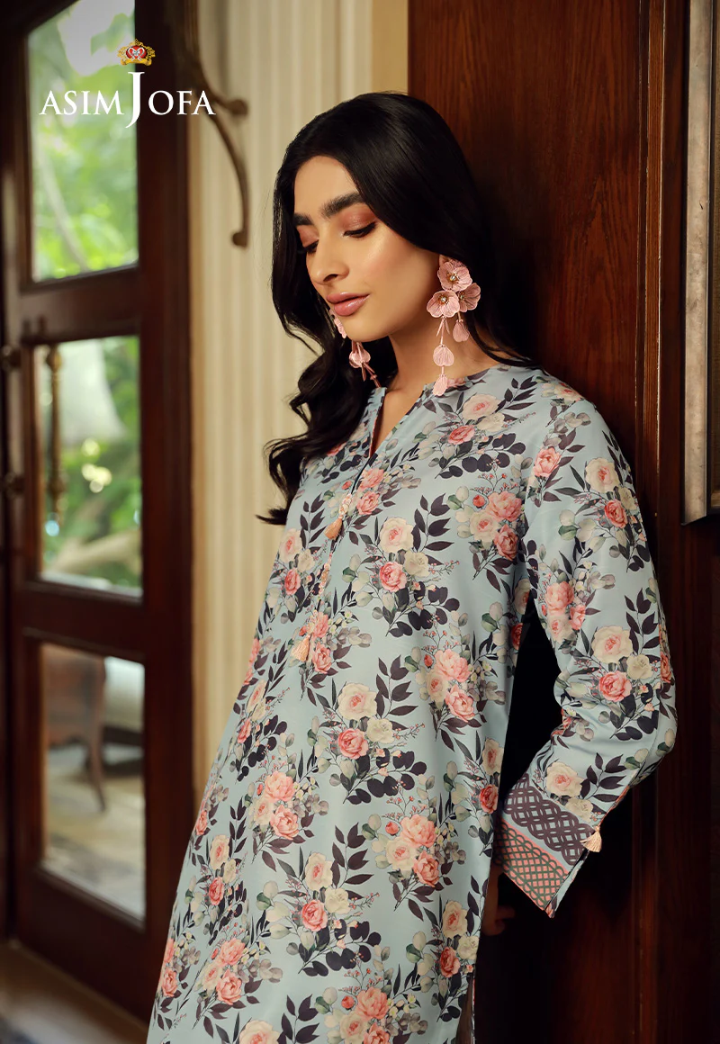 AJSS-06 PRINTED RAW SILK 1PC - Image 5