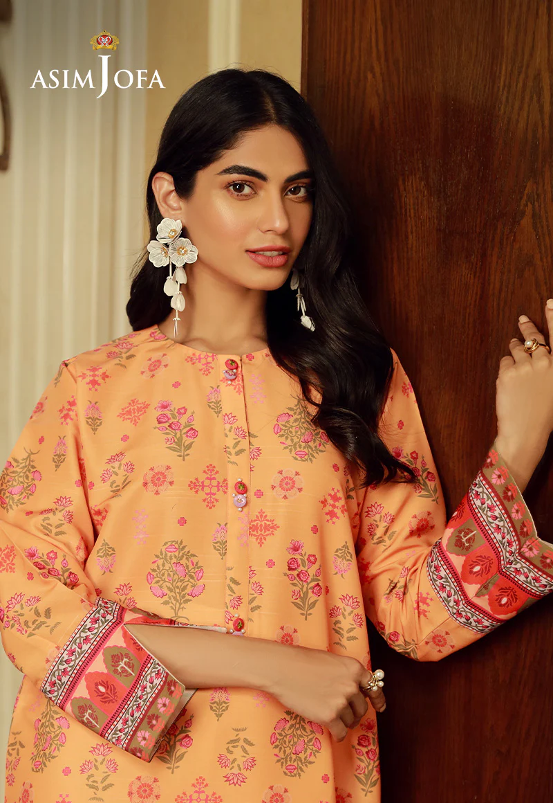 AJSS-07 PRINTED RAW SILK 1PC - Image 4