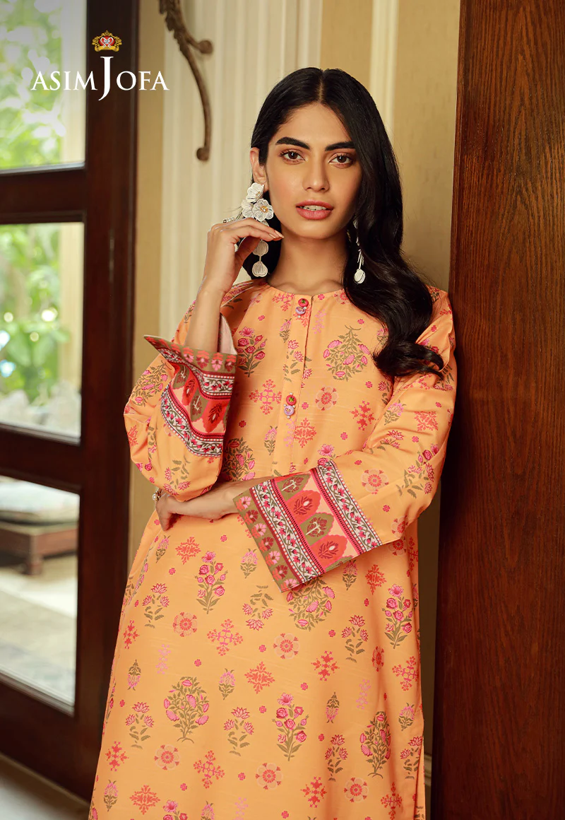 AJSS-07 PRINTED RAW SILK 1PC - Image 5