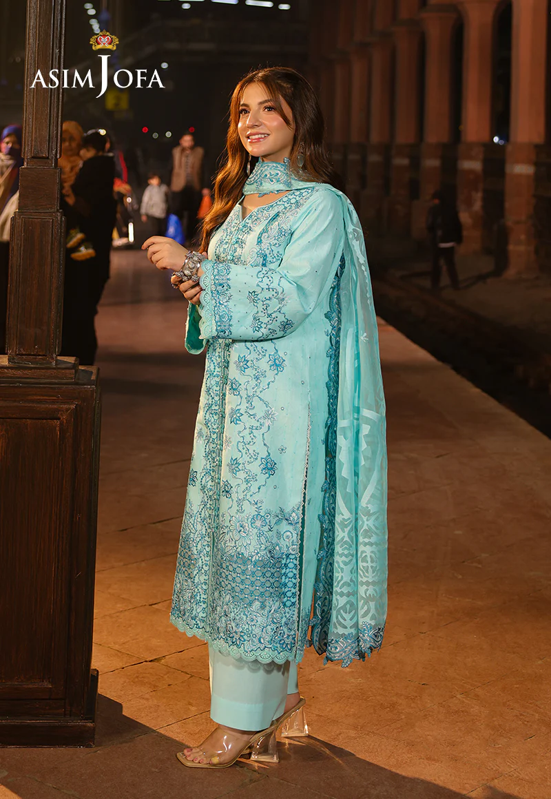 AJUBF-31 EMBROIDERED JACQUARD 3 PCS - Image 3