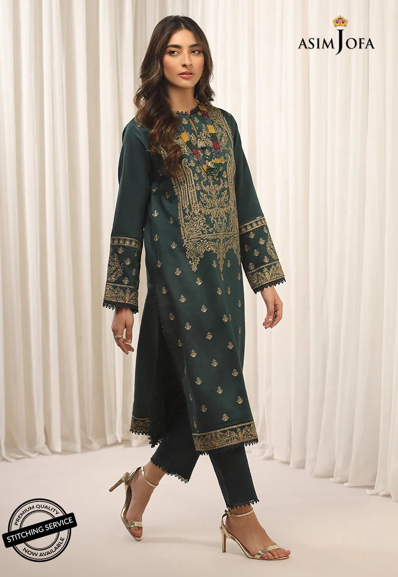 AJWE-06 EMBROIDERED SELF-JACQUARD 2 PCS - Image 3