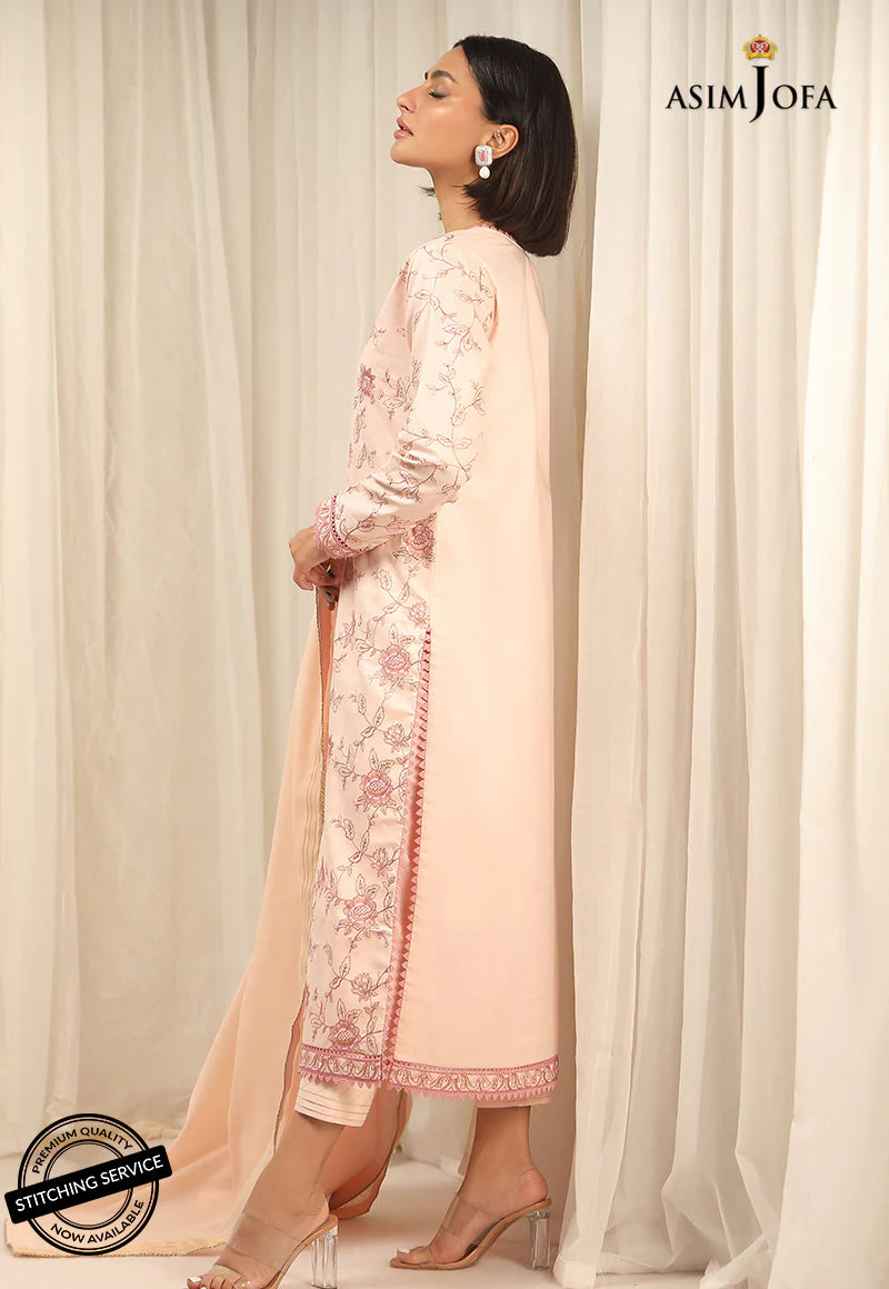 AJWE-07 EMBROIDERED CAMBRIC 3 PCS - Image 4