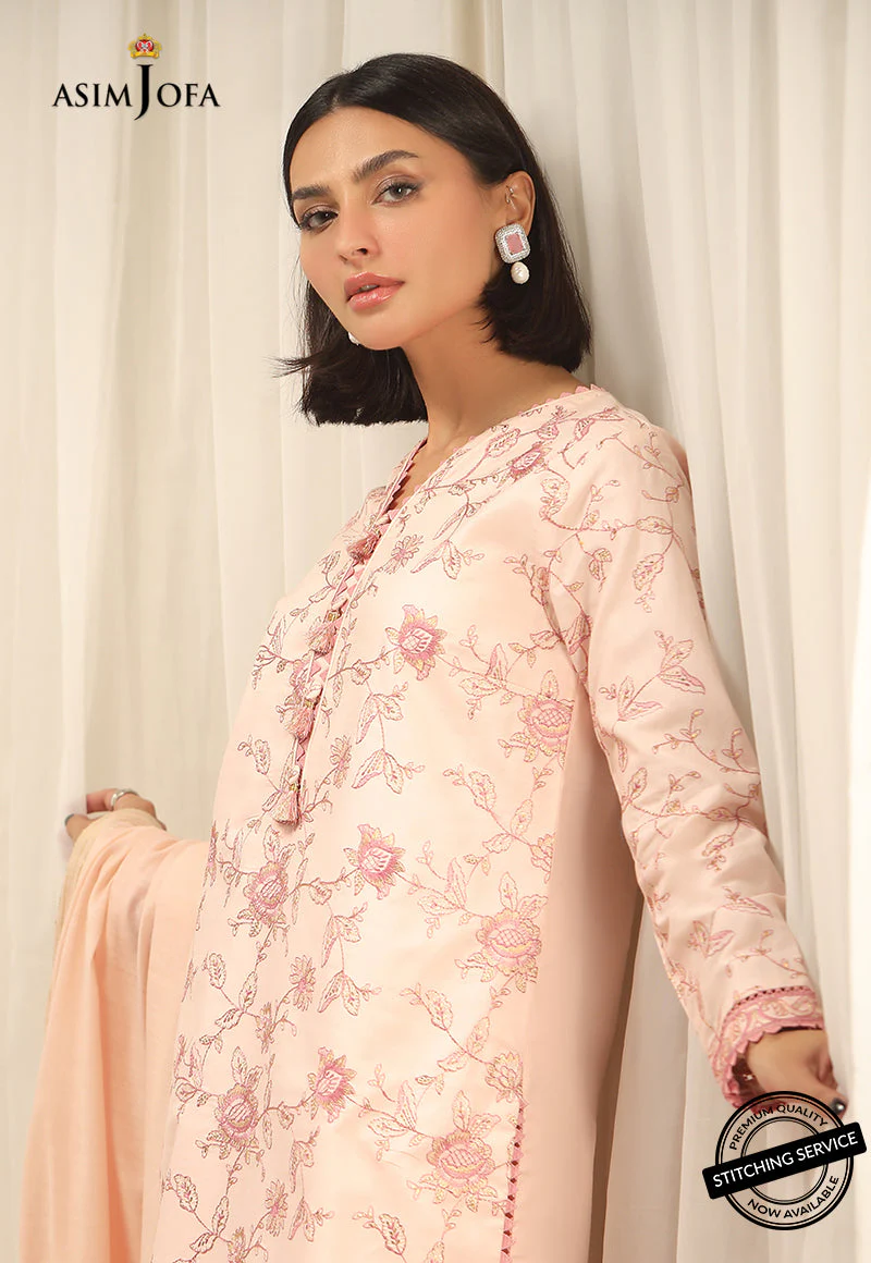 AJWE-07 EMBROIDERED CAMBRIC 3 PCS - Image 7