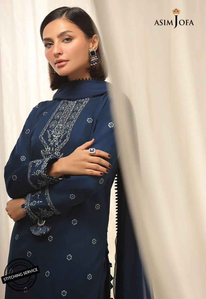 AJWE-08 EMBROIDERED CAMBRIC 3 PCS - Image 7