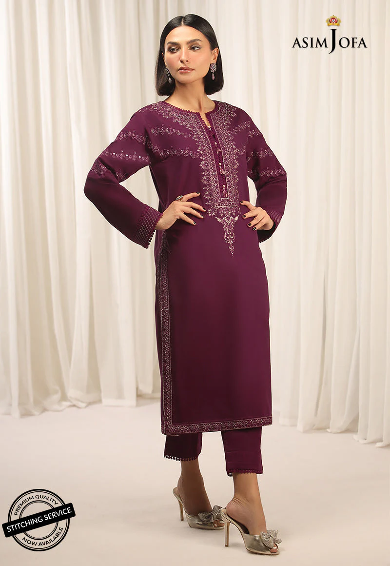 AJWE-11 EMBROIDERED CAMBRIC 2 PCS - Image 3