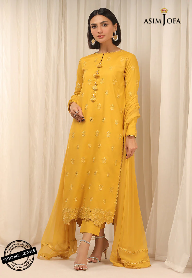 AJWE-13 EMBROIDERED CAMBRIC 3 PCS - Image 3